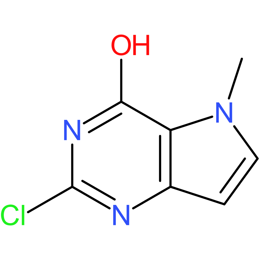 2-chloro-5-methyl-1H,4H,5H-pyrrolo[3,2-d]pyrimidin-4-one
