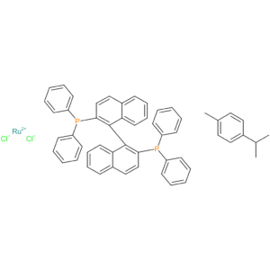 (R)-(+)-2,2-BIS(DIPHENYLPHOSPHINO)-1,1-BINAPHTHALENECHLORO(P-CYMENE)RUTHENIUM CHLORIDE