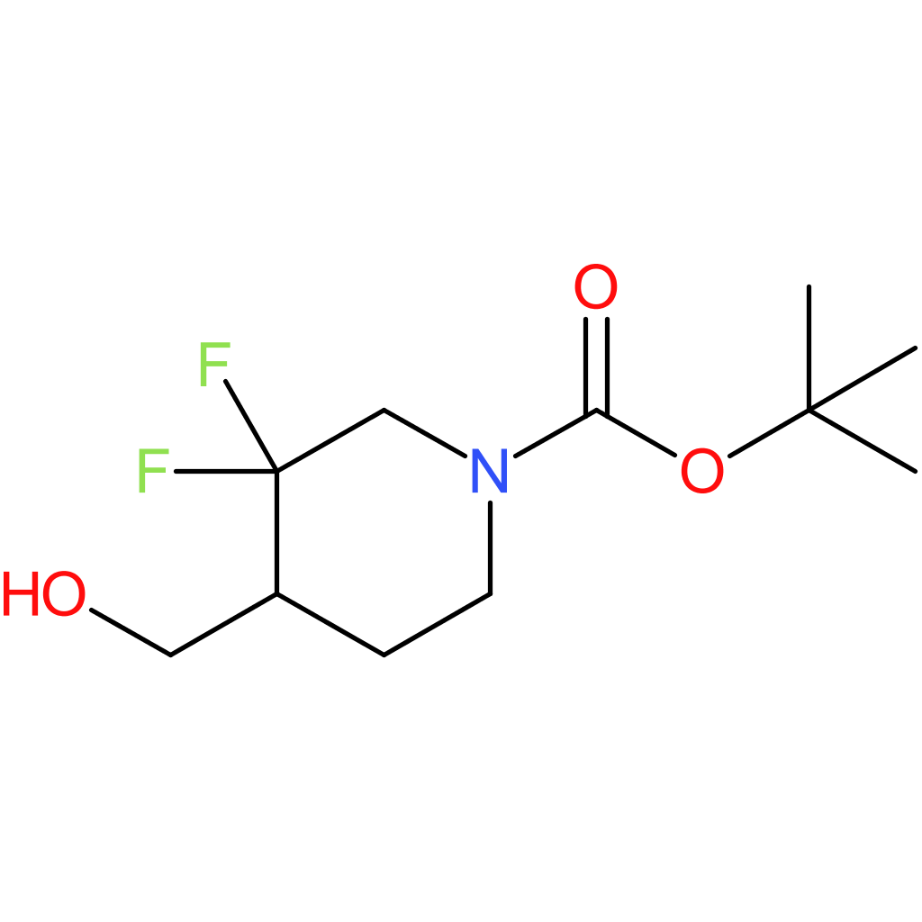 tert-butyl 3,3-difluoro-4-(hydroxymethyl)piperidine-1-carboxylate