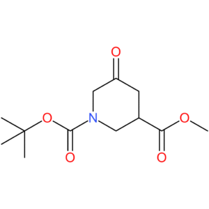1-tert-butyl 3-methyl 5-oxopiperidine-1,3-dicarboxylate