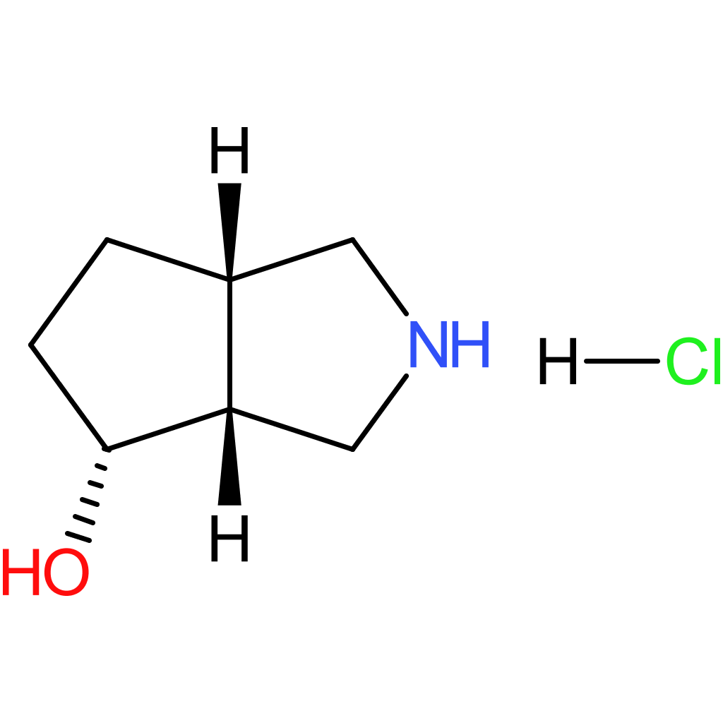 (3aR,4R,6aS)-rel-octahydrocyclopenta[c]pyrrol-4-ol hydrochloride
