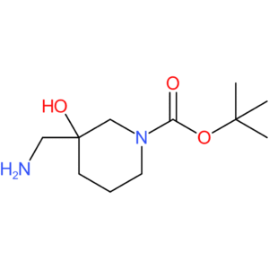 tert-butyl 3-(aminomethyl)-3-hydroxypiperidine-1-carboxylate