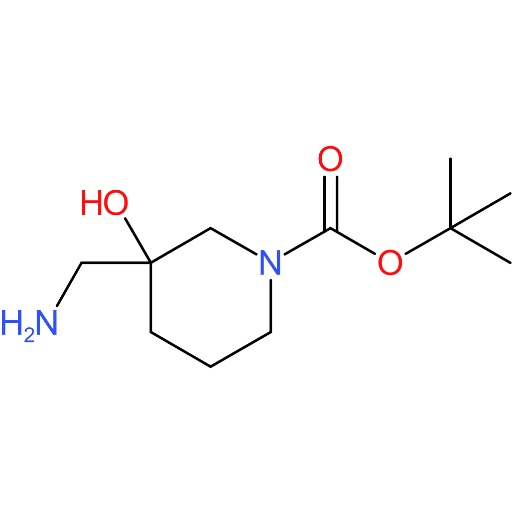 tert-butyl 3-(aminomethyl)-3-hydroxypiperidine-1-carboxylate
