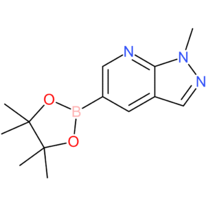 1-methyl-5-(tetramethyl-1,3,2-dioxaborolan-2-yl)-1H-pyrazolo[3,4-b]pyridine