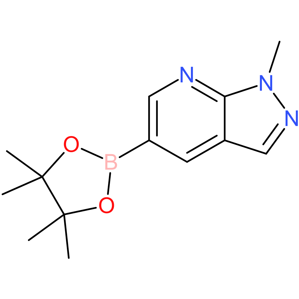 1-methyl-5-(tetramethyl-1,3,2-dioxaborolan-2-yl)-1H-pyrazolo[3,4-b]pyridine