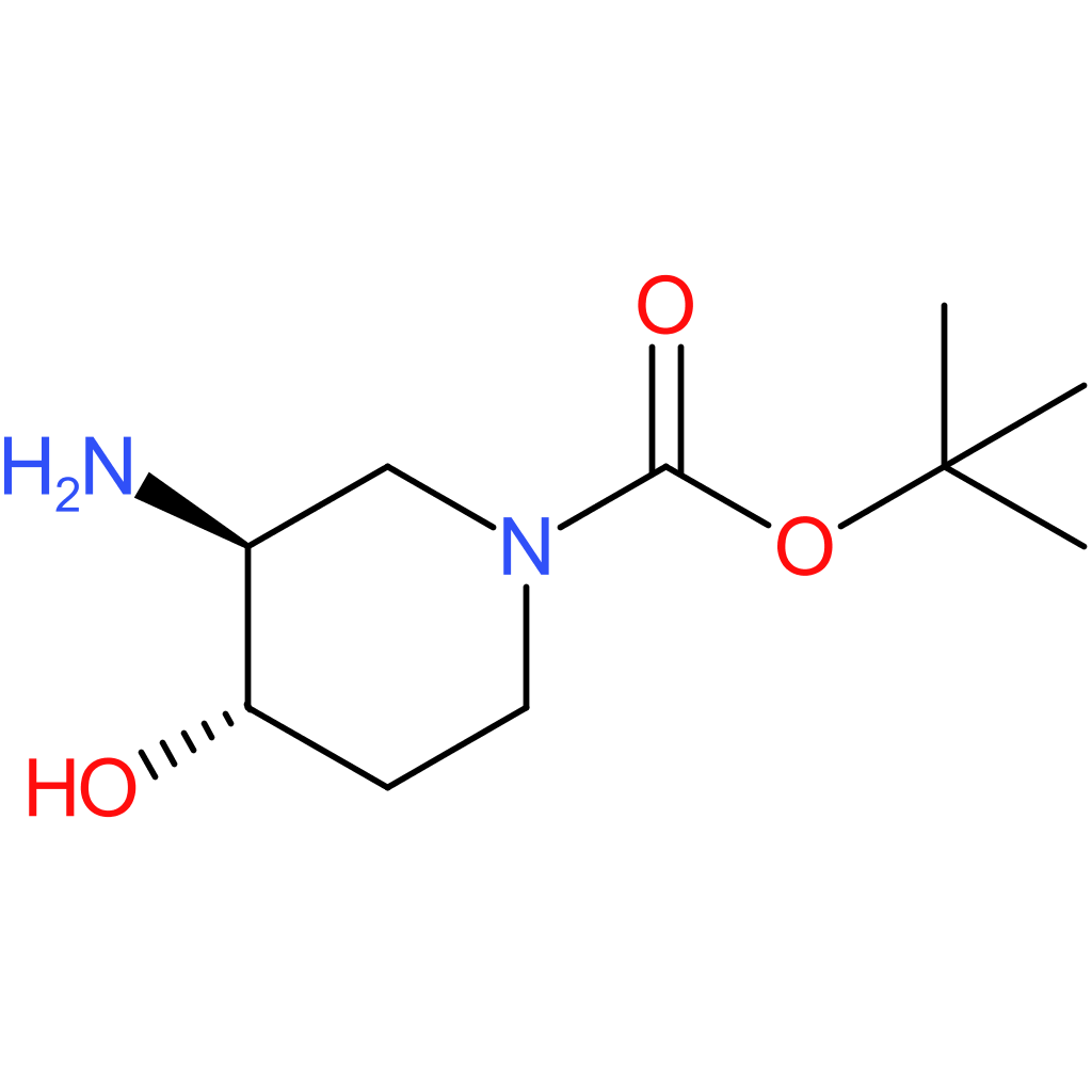 tert-butyl (3s,4s)-3-amino-4-hydroxypiperidine-1-carboxylate
