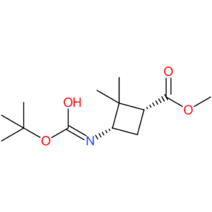 methyl cis-3-(boc-amino)-2,2-dimethylcyclobutanecarboxylate