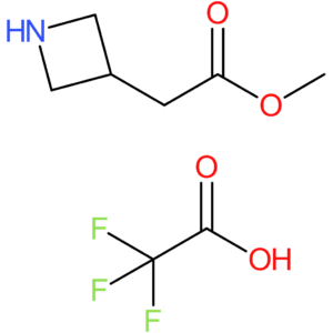 methyl 2-(azetidin-3-yl)acetate; trifluoroacetic acid