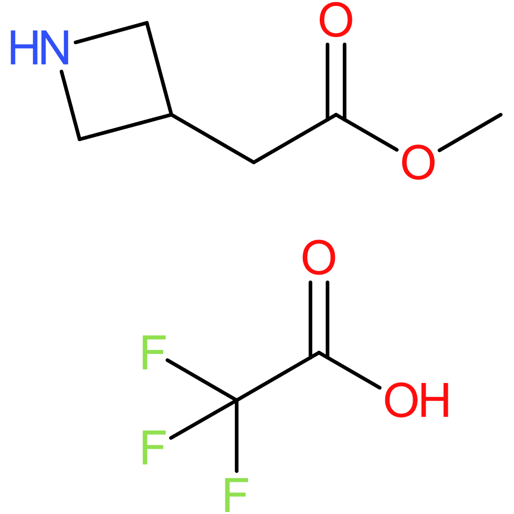 methyl 2-(azetidin-3-yl)acetate; trifluoroacetic acid