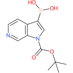 {1-[(tert-butoxy)carbonyl]-1H-pyrrolo[2,3-c]pyridin-3-yl}boronic acid