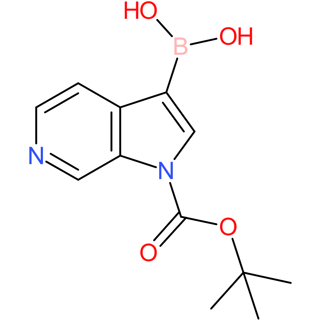 {1-[(tert-butoxy)carbonyl]-1H-pyrrolo[2,3-c]pyridin-3-yl}boronic acid