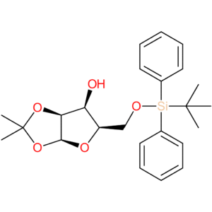 ?-d-lyxofuranose, 5-o-[(1,1-dimethylethyl)diphenylsilyl]-1,2-o-(1-methylethylidene)-