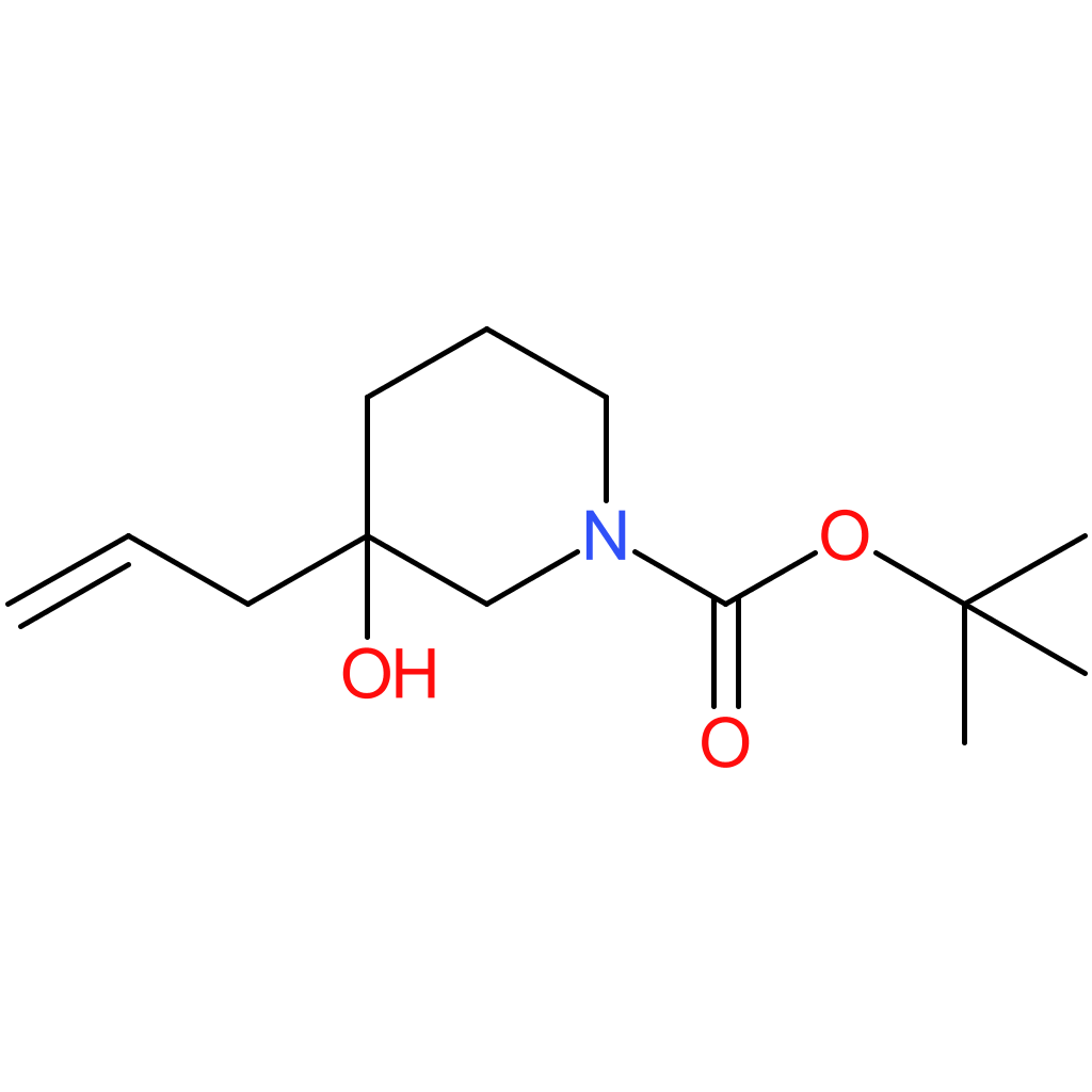 tert-butyl 3-hydroxy-3-(prop-2-en-1-yl)piperidine-1-carboxylate