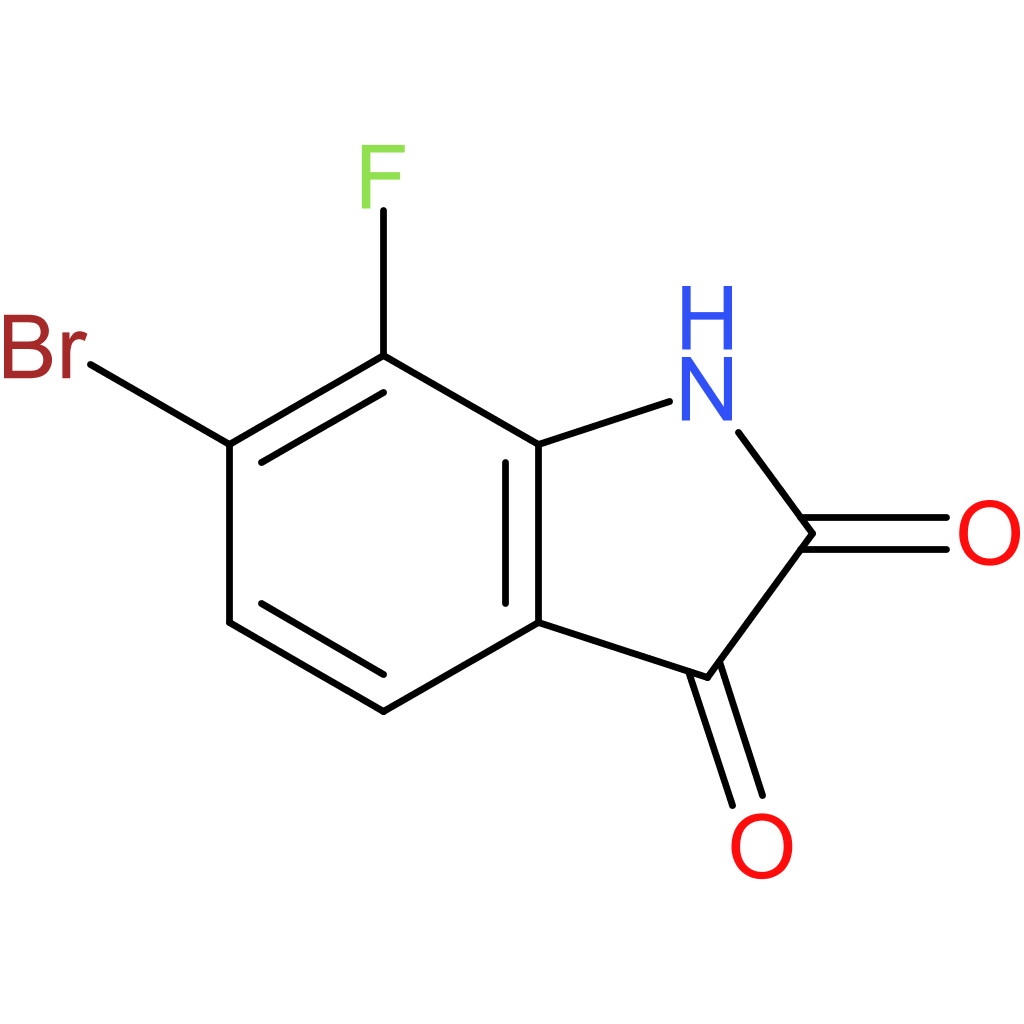 6-bromo-7-fluoro-2,3-dihydro-1H-indole-2,3-dione