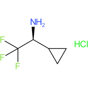 (1S)-1-cyclopropyl-2,2,2-trifluoroethan-1-amine hydrochloride
