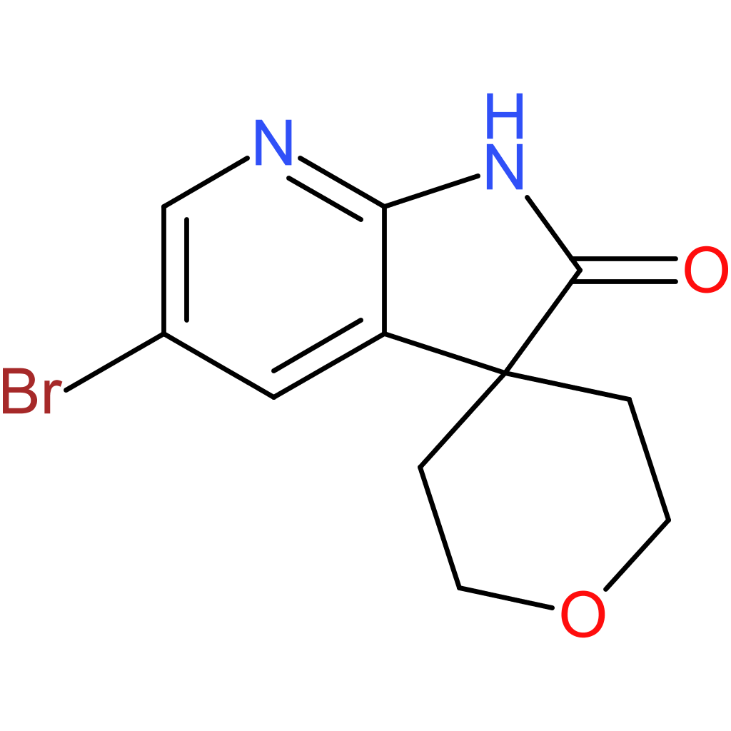 5-bromo-1,2-dihydrospiro[oxane-4,3-pyrrolo[2,3-b]pyridine]-2-one