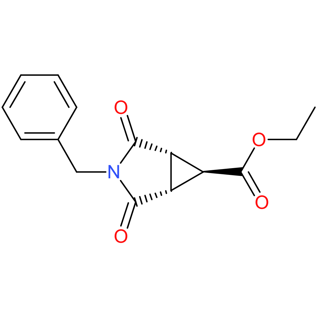 ethyl trans-3-benzyl-2,4-dioxo-3-aza-bicyclo[3.1.0]hexane-6-carboxylate