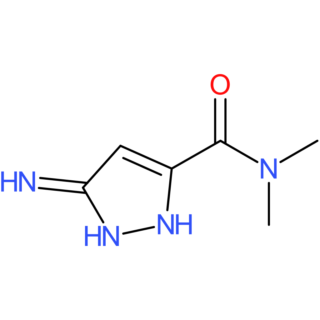 3-amino-N,N-dimethyl-1H-pyrazole-5-carboxamide
