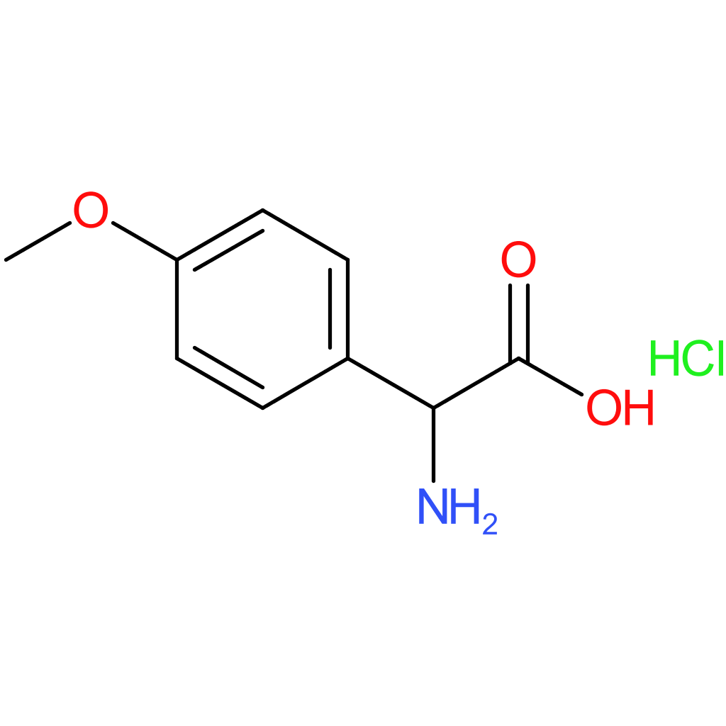 2-amino-2-(4-methoxyphenyl)acetic acid hydrochloride
