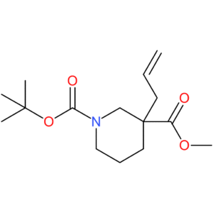 1-tert-butyl 3-methyl 3-(prop-2-en-1-yl)piperidine-1,3-dicarboxylate