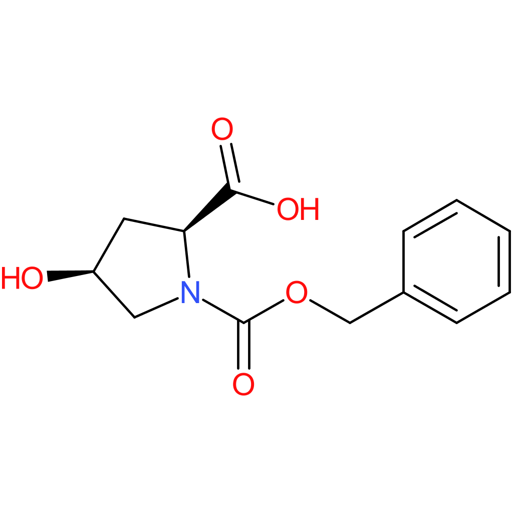 (2S,4S)-1-[(benzyloxy)carbonyl]-4-hydroxypyrrolidine-2-carboxylic acid