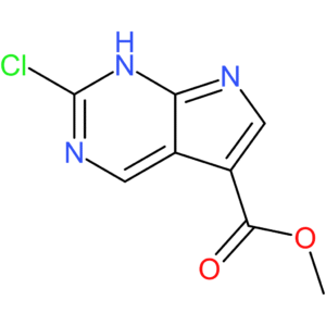 methyl 2-chloro-7H-pyrrolo[2,3-d]pyrimidine-5-carboxylate