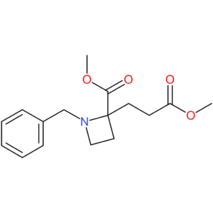 methyl 1-benzyl-2-(3-methoxy-3-oxopropyl)azetidine-2-carboxylate