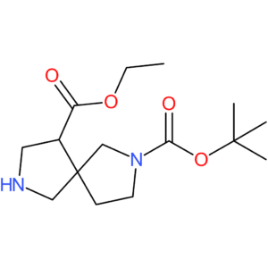 2-tert-butyl 9-ethyl 2,7-diazaspiro[4.4]nonane-2,9-dicarboxylate