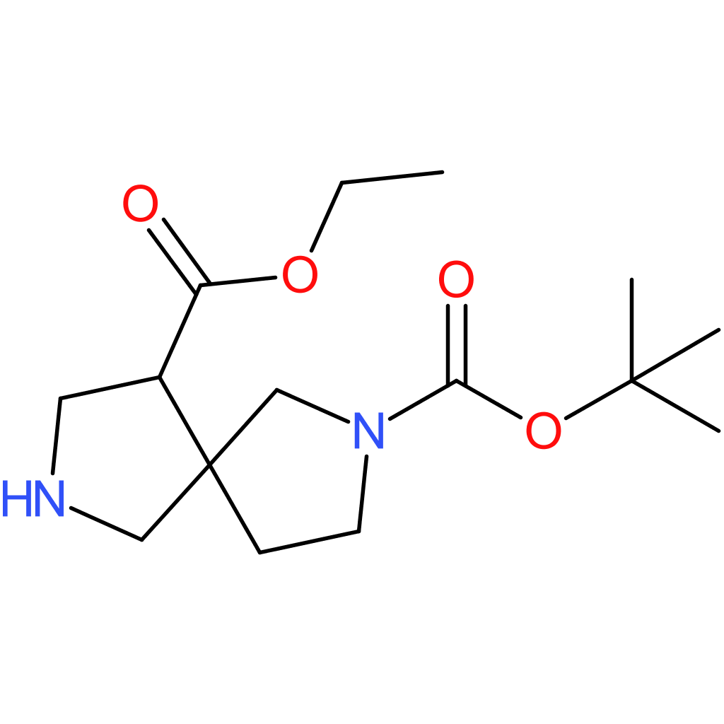 2-tert-butyl 9-ethyl 2,7-diazaspiro[4.4]nonane-2,9-dicarboxylate