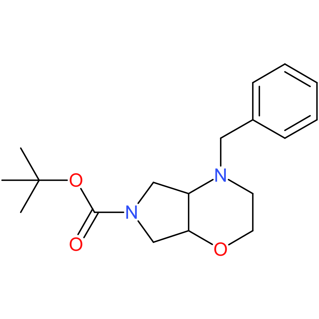tert-butyl 4-benzyl-octahydropyrrolo[3,4-b]morpholine-6-carboxylate