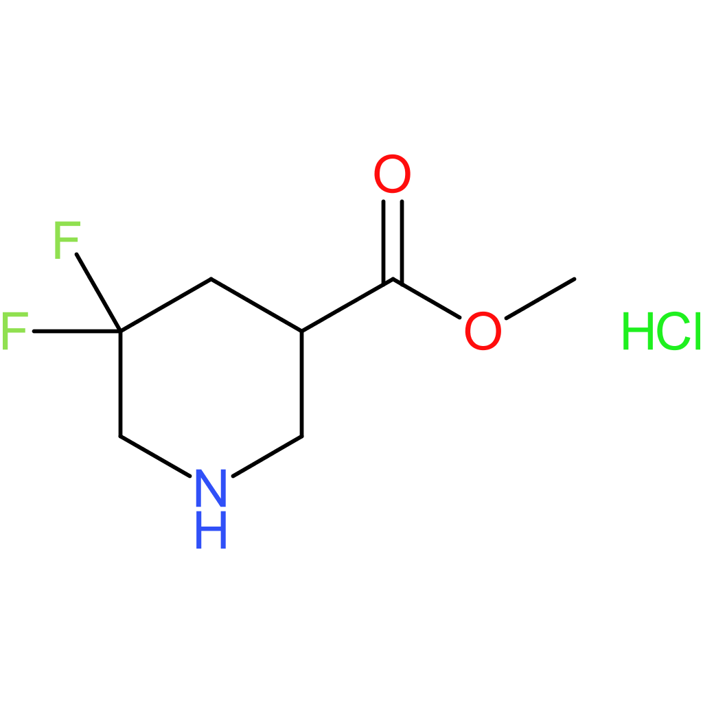 methyl 5,5-difluoropiperidine-3-carboxylate hydrochloride