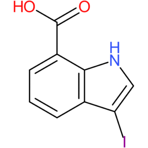 3-iodo-1h-indole-7-carboxylic acid