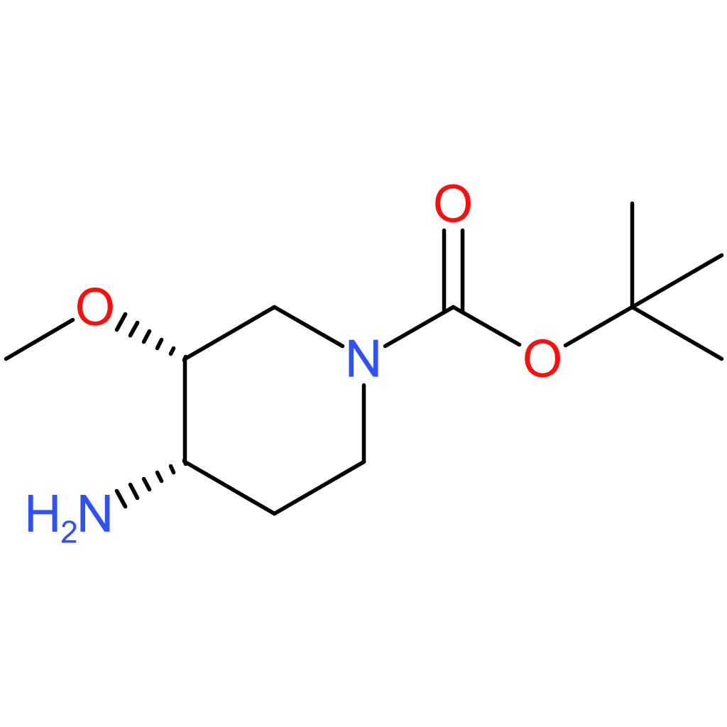 tert-butyl (3R,4S)-4-amino-3-methoxypiperidine-1-carboxylate