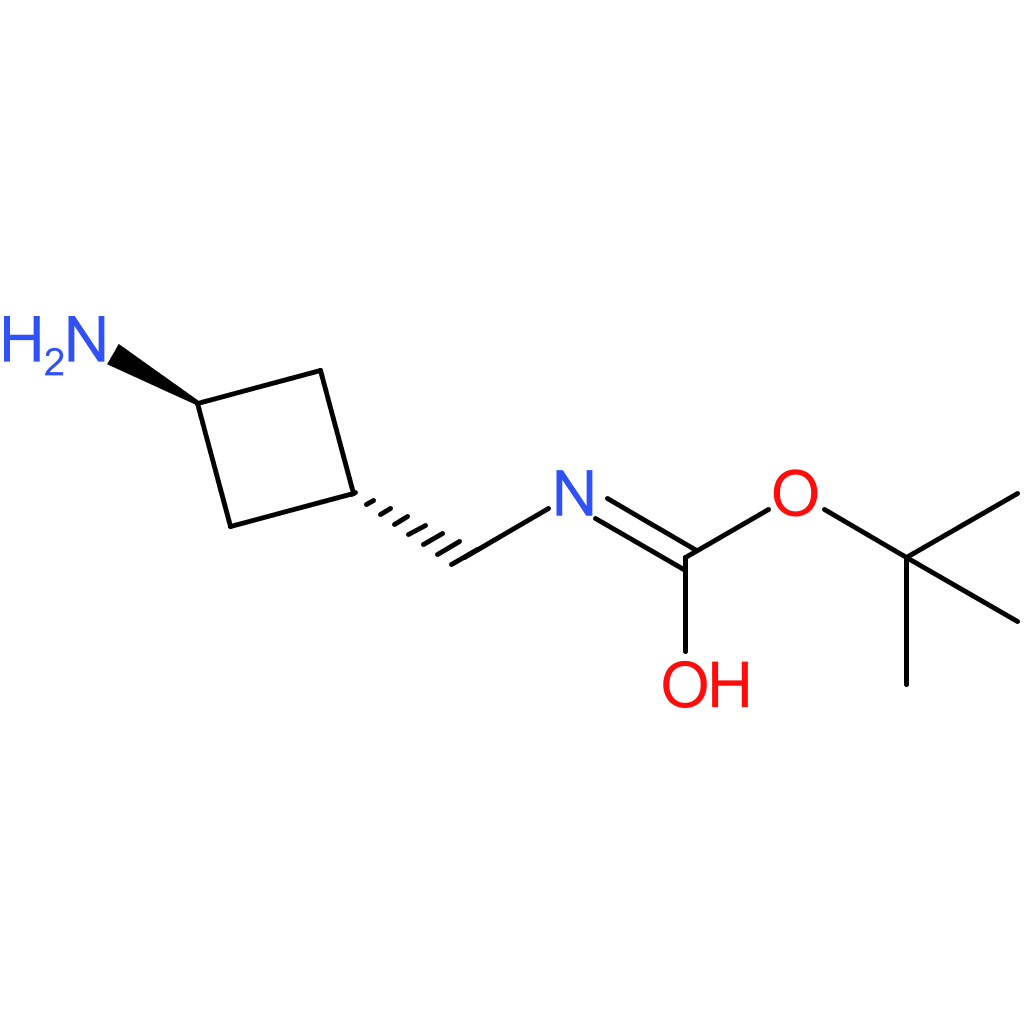 trans-3-(boc-aminomethyl)cyclobutylamine