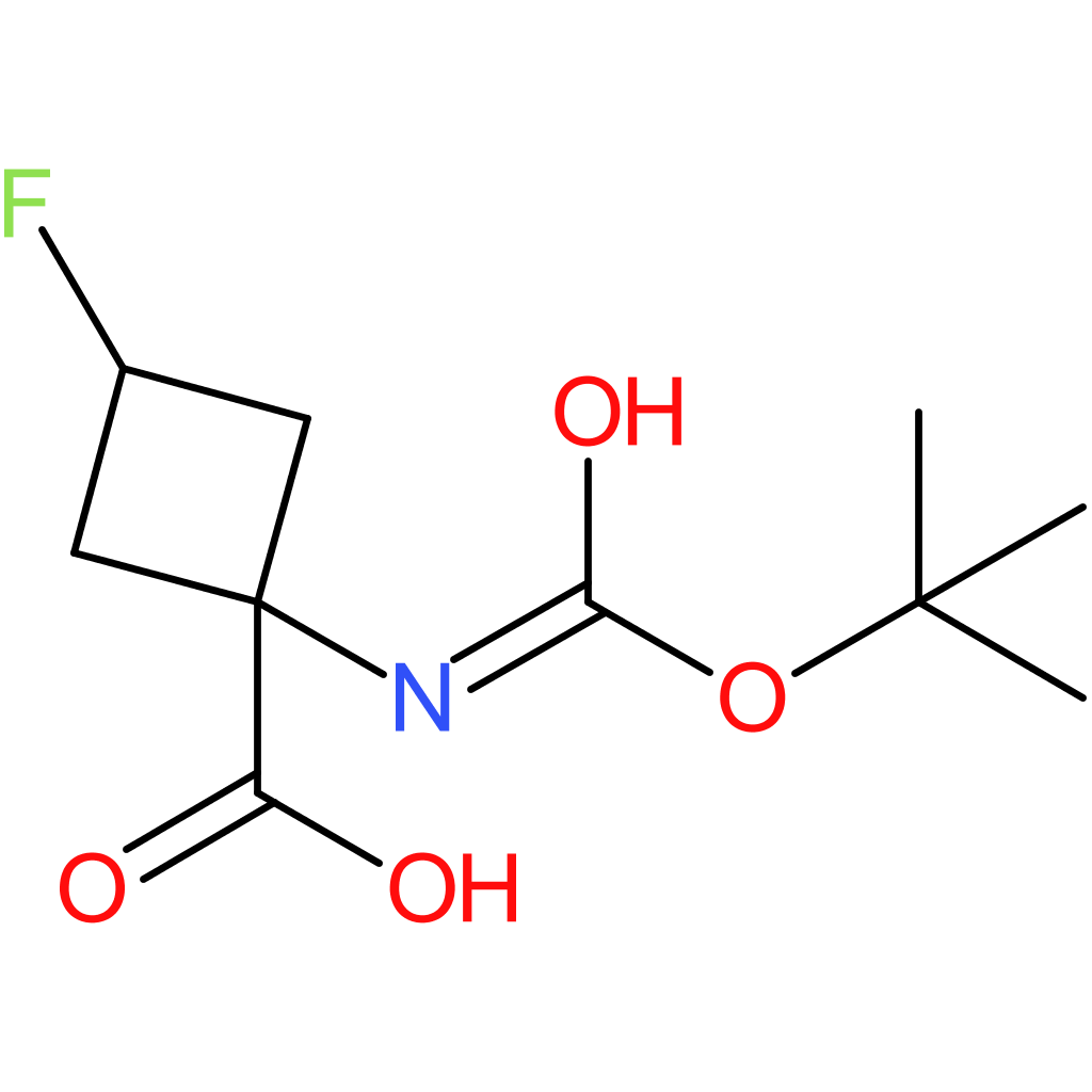 1-{[(tert-butoxy)carbonyl]amino}-3-fluorocyclobutane-1-carboxylic acid