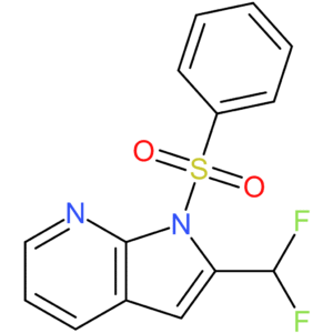 1-(benzenesulfonyl)-2-(difluoromethyl)-1H-pyrrolo[2,3-b]pyridine
