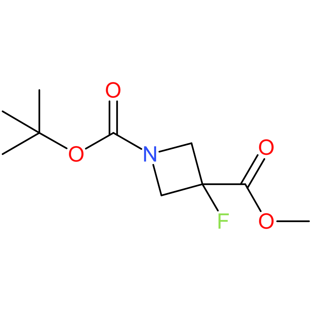 1-tert-butyl 3-methyl 3-fluoroazetidine-1,3-dicarboxylate