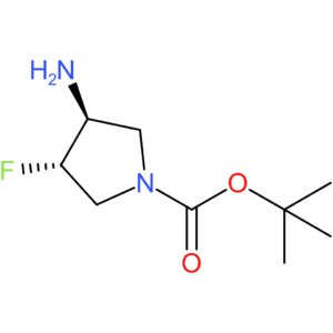 tert-butyl trans-3-amino-4-fluoropyrrolidine-1-carboxylate