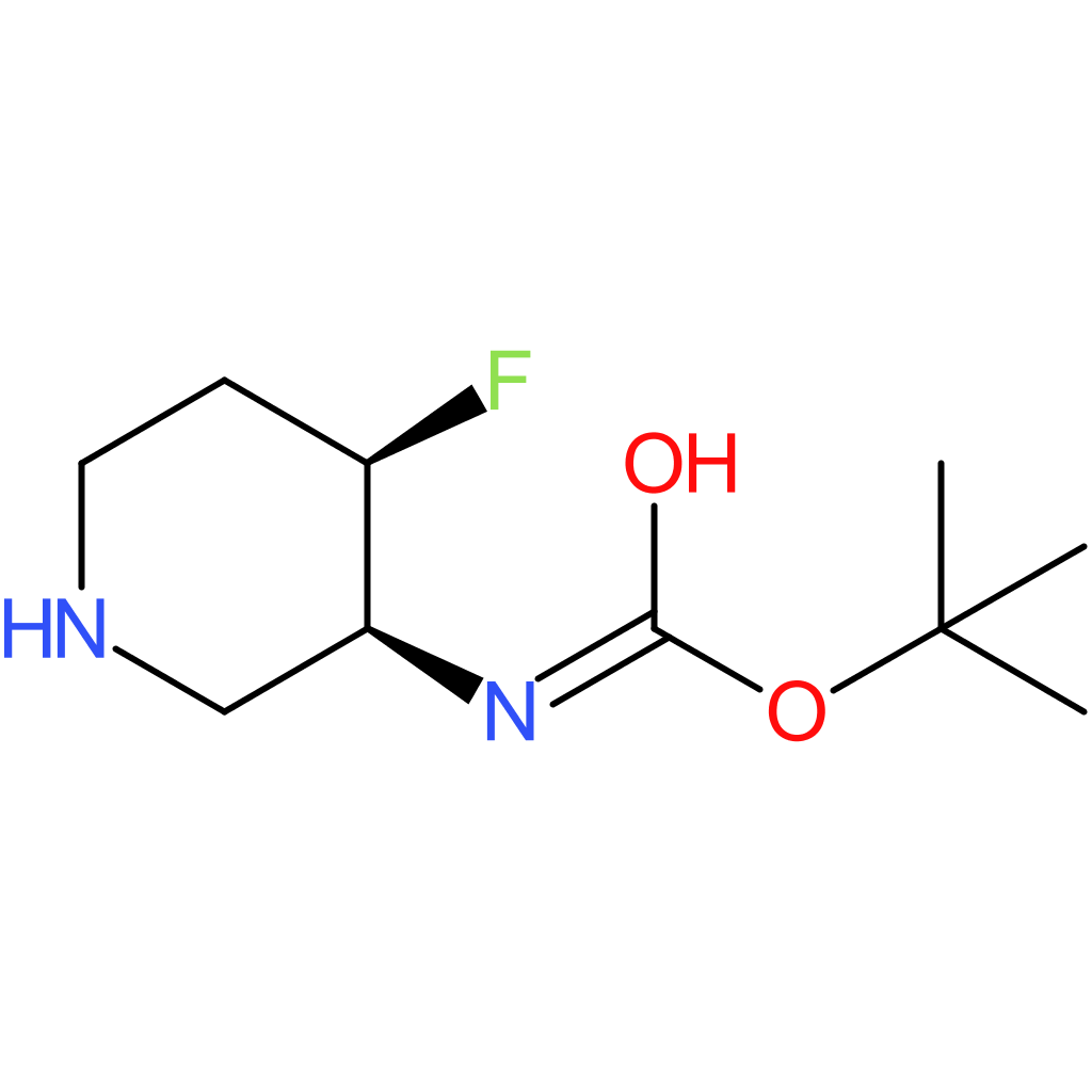 tert-butyl N-[cis-4-fluoropiperidin-3-yl]carbamate