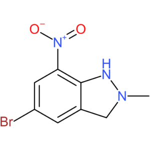 5-bromo-2-methyl-7-nitro-2H-indazole