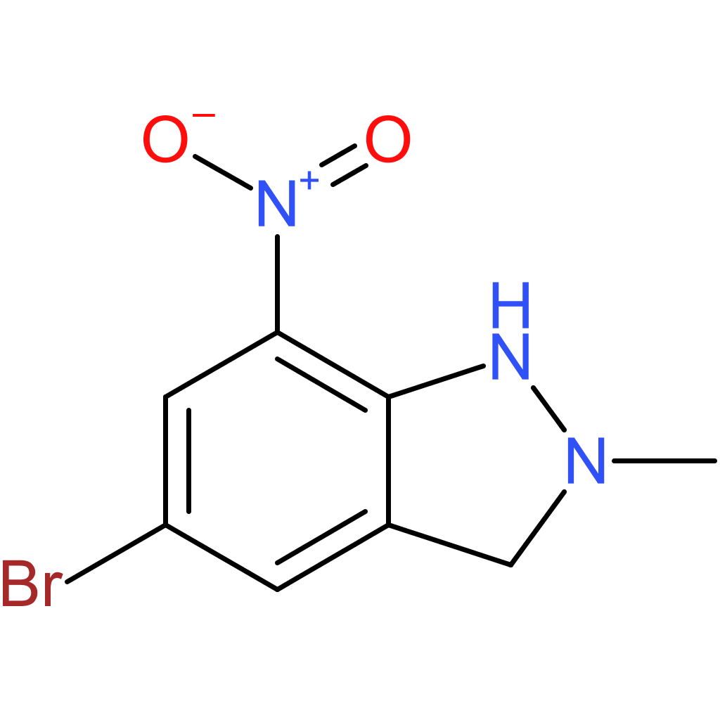 5-bromo-2-methyl-7-nitro-2H-indazole