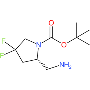 tert-butyl (2S)-2-(aminomethyl)-4,4-difluoropyrrolidine-1-carboxylate