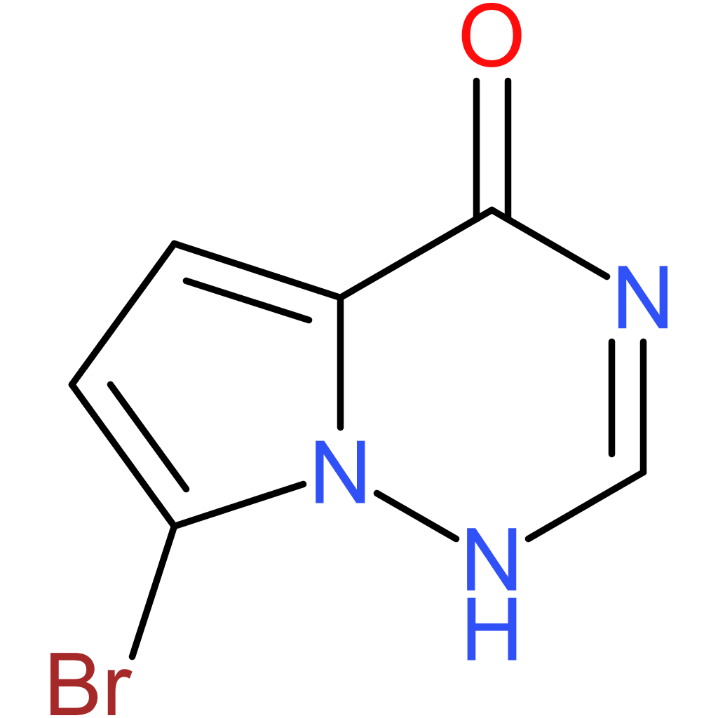 7-bromo-3H,4H-pyrrolo[2,1-f][1,2,4]triazin-4-one