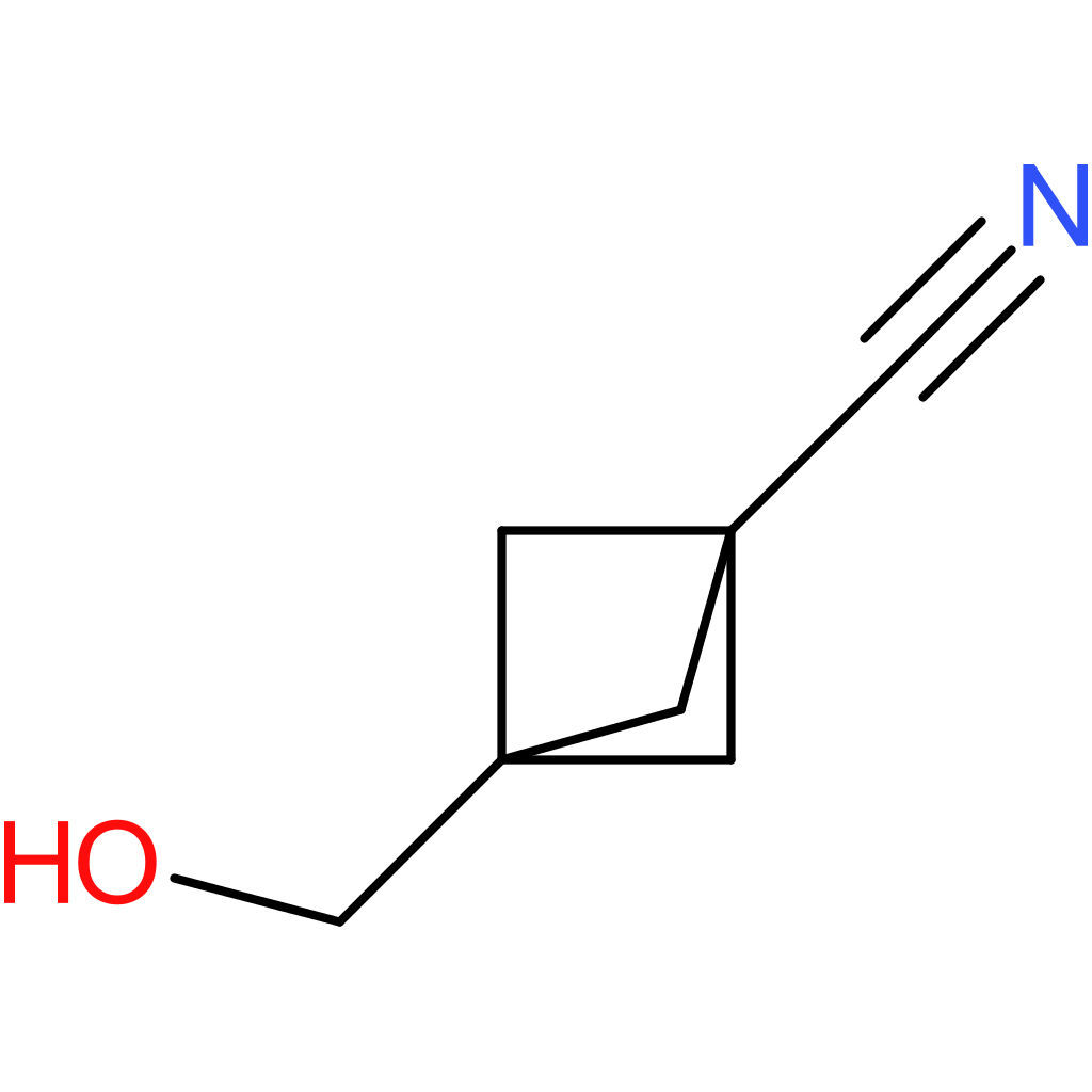 3-(hydroxymethyl)bicyclo[1.1.1]pentane-1-carbonitrile