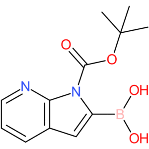 {1-[(tert-butoxy)carbonyl]-1H-pyrrolo[2,3-b]pyridin-2-yl}boronic acid
