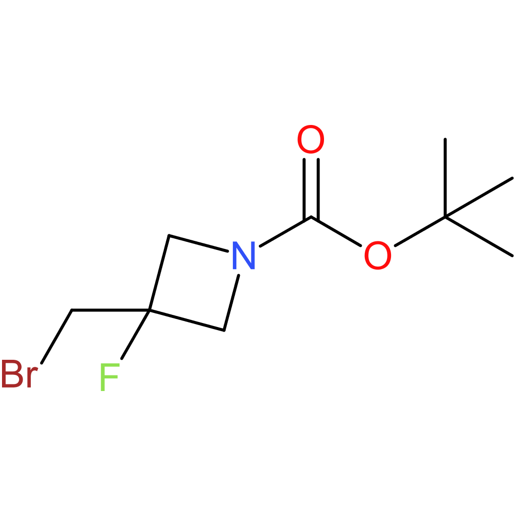 tert-butyl 3-(bromomethyl)-3-fluoroazetidine-1-carboxylate