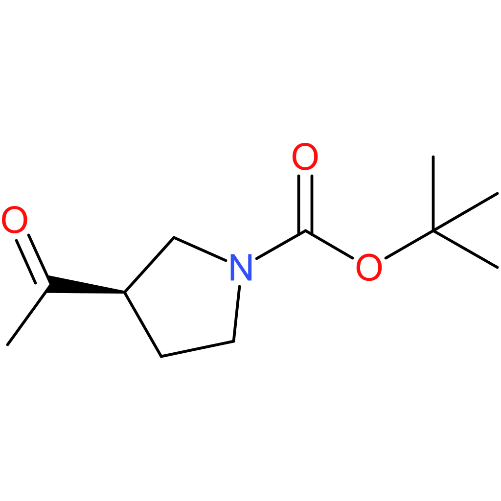 tert-butyl (3R)-3-acetylpyrrolidine-1-carboxylate
