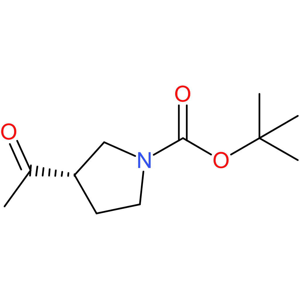 tert-butyl (3S)-3-acetylpyrrolidine-1-carboxylate