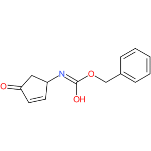 benzyl N-(4-oxocyclopent-2-en-1-yl)carbamate