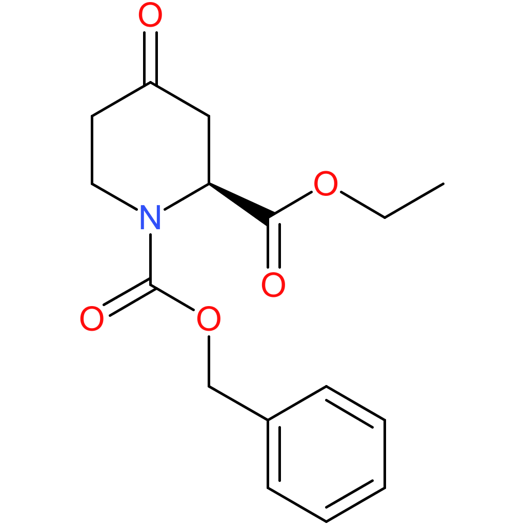 1-benzyl 2-ethyl (2S)-4-oxopiperidine-1,2-dicarboxylate